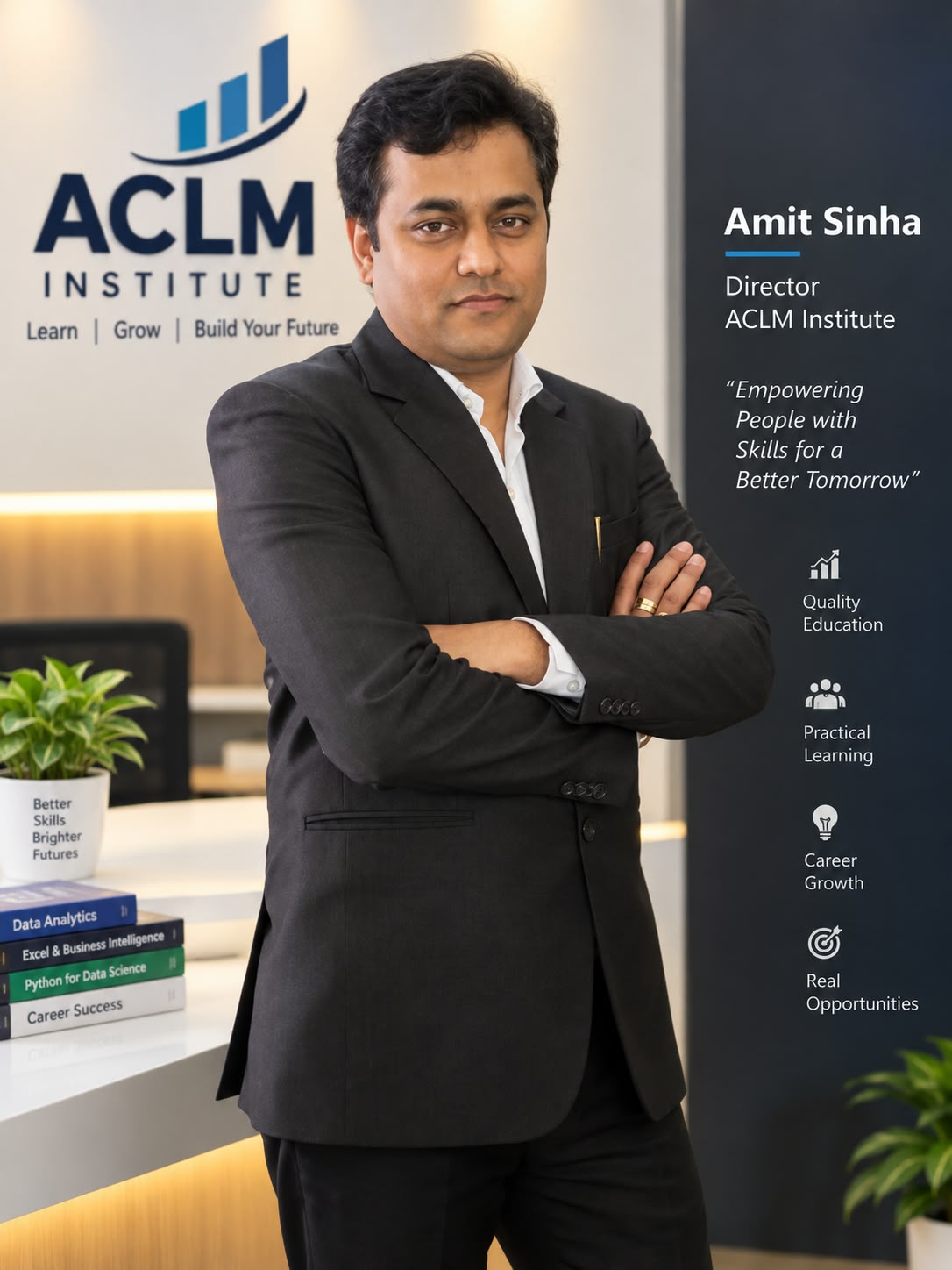 Amit Sinha, Founder and Director of ACLM Institute